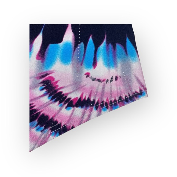 Motionwear ⍟ V-Waist Dance Gymnastic Competition Shorts ⍟ Multicolor Print ⍟ XS - Picture 9 of 16